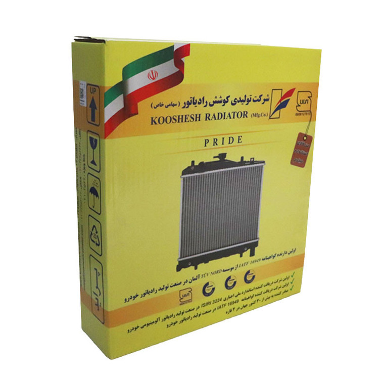 رادیاتور آب کوشش مناسب برای پراید