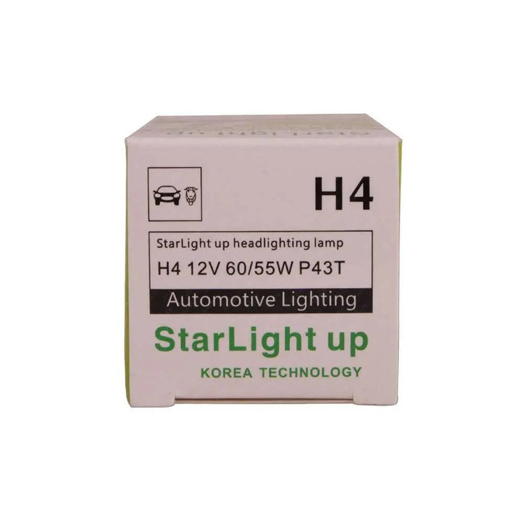 لامپ خودرو استارلایت مدل H4 60/55W 12V