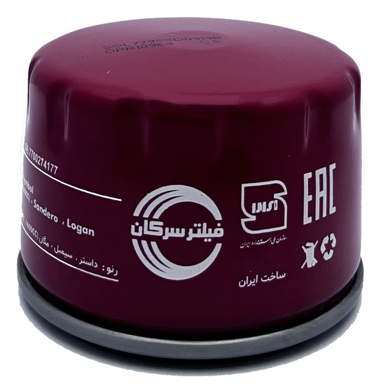 فیلتر روغن خودرو سرکان مناسب برای رنو ال L90